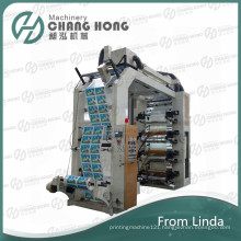 2/4/6/8 Colors High Speed Flexo Printing Machine 120 M/Min